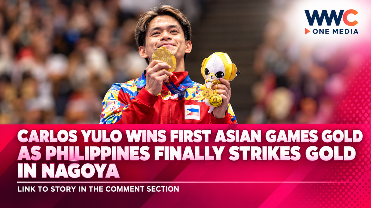 Carlos Yulo Wins First Asian Games Gold as Philippines Finally Strikes Gold in Nagoya