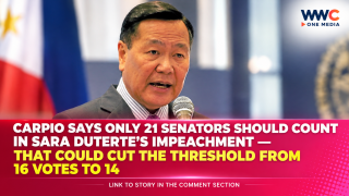 Carpio Says Only 21 Senators Should Count in Sara Duterte’s Impeachment — That Could Cut the Threshold From 16 Votes to 14