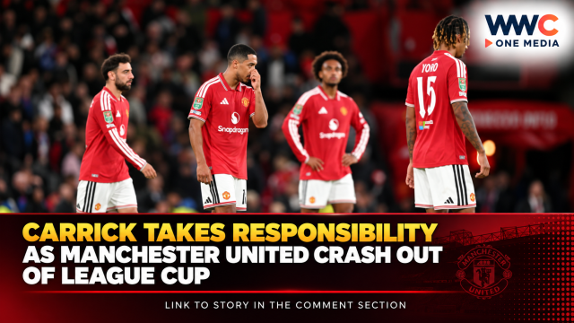 Carrick Takes Responsibility as Manchester United Crash Out of League Cup