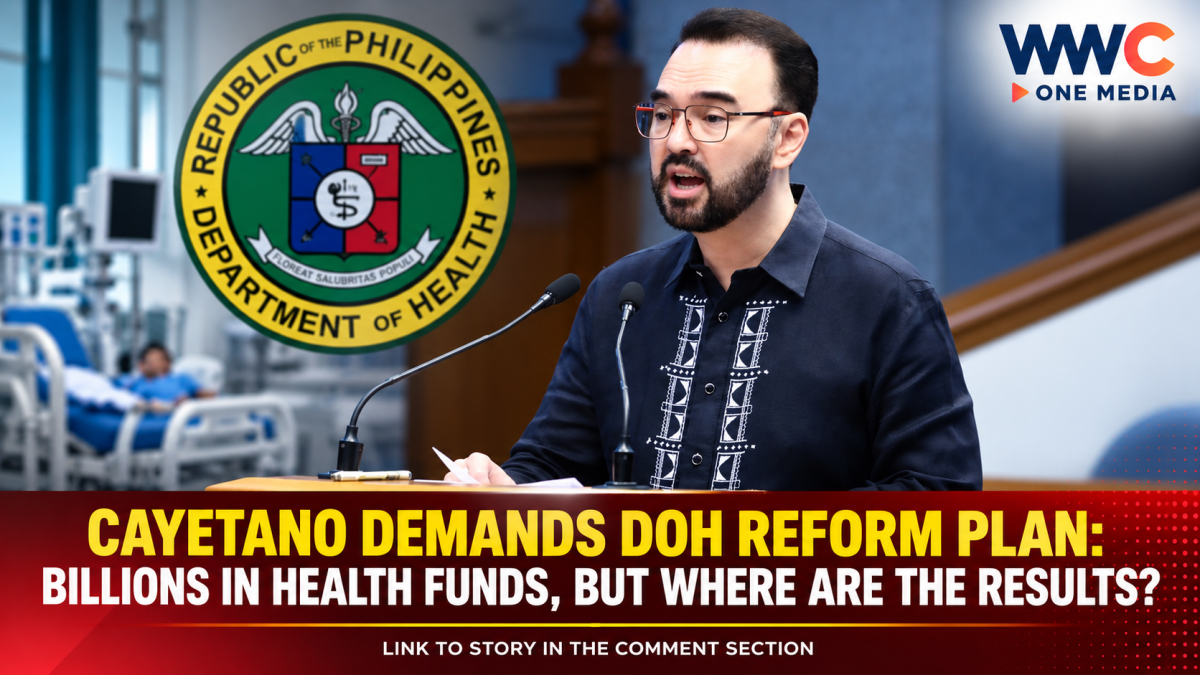 Cayetano Demands DOH Reform Plan: Billions in Health Funds, But Where Are the Results?
