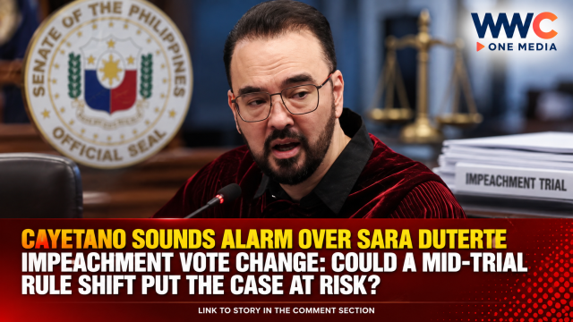 Cayetano Sounds Alarm Over Sara Duterte Impeachment Vote Change: Could a Mid-Trial Rule Shift Put the Case at Risk?