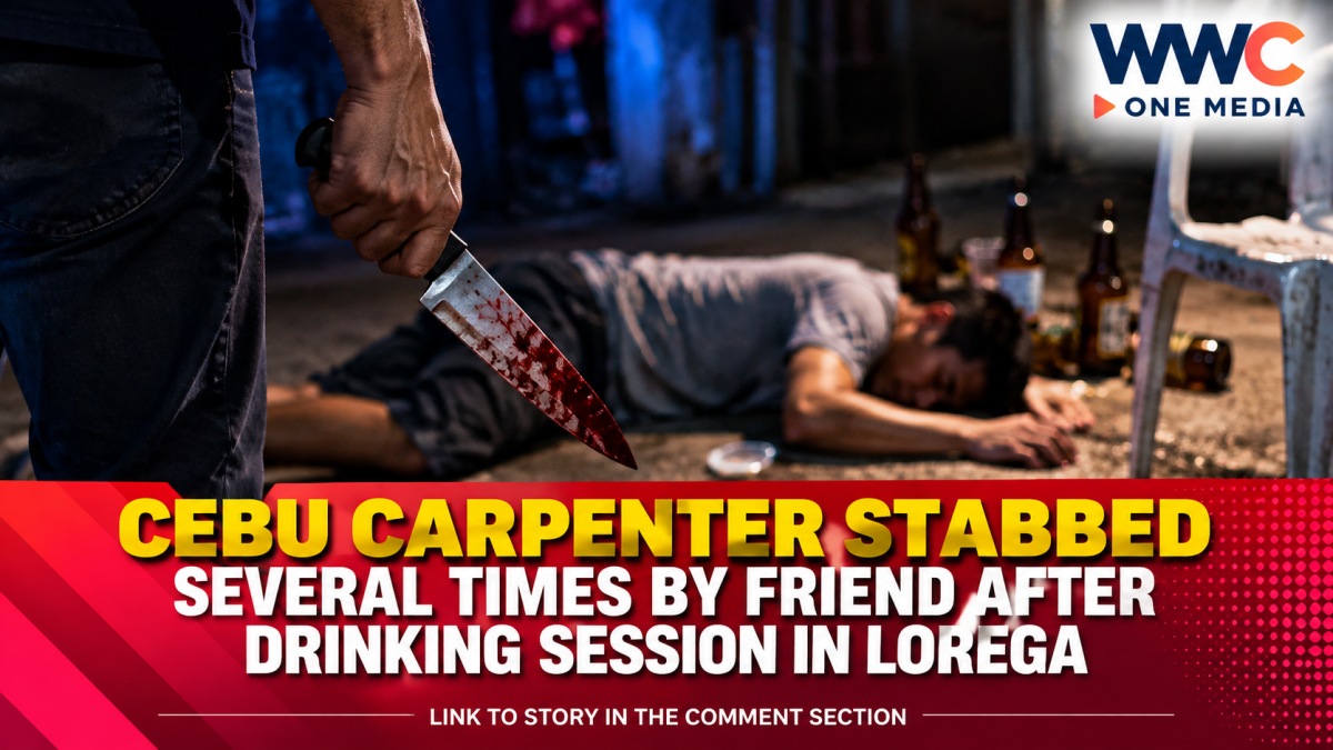 Cebu Carpenter Stabbed Several Times by Friend After Drinking Session in Lorega