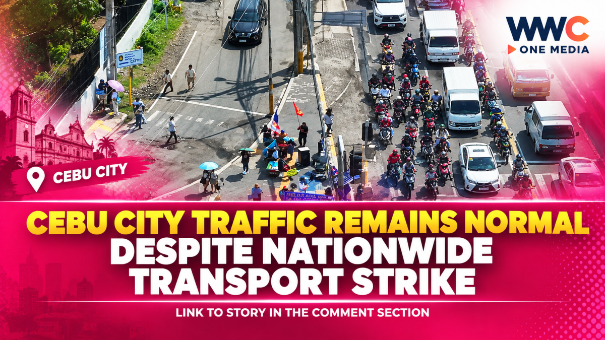 Cebu City Traffic Remains Normal Despite Nationwide Transport Strike
