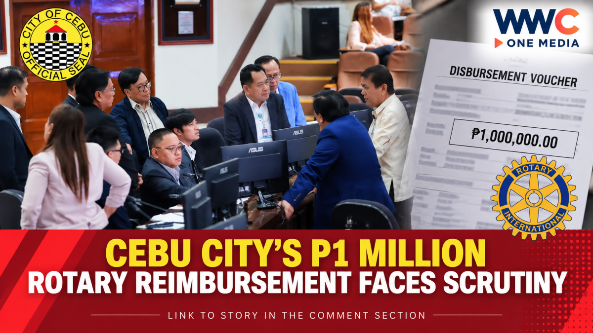 Cebu City’s P1 Million Rotary Reimbursement Faces Scrutiny