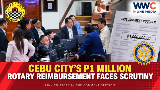 Cebu City’s P1 Million Rotary Reimbursement Faces Scrutiny