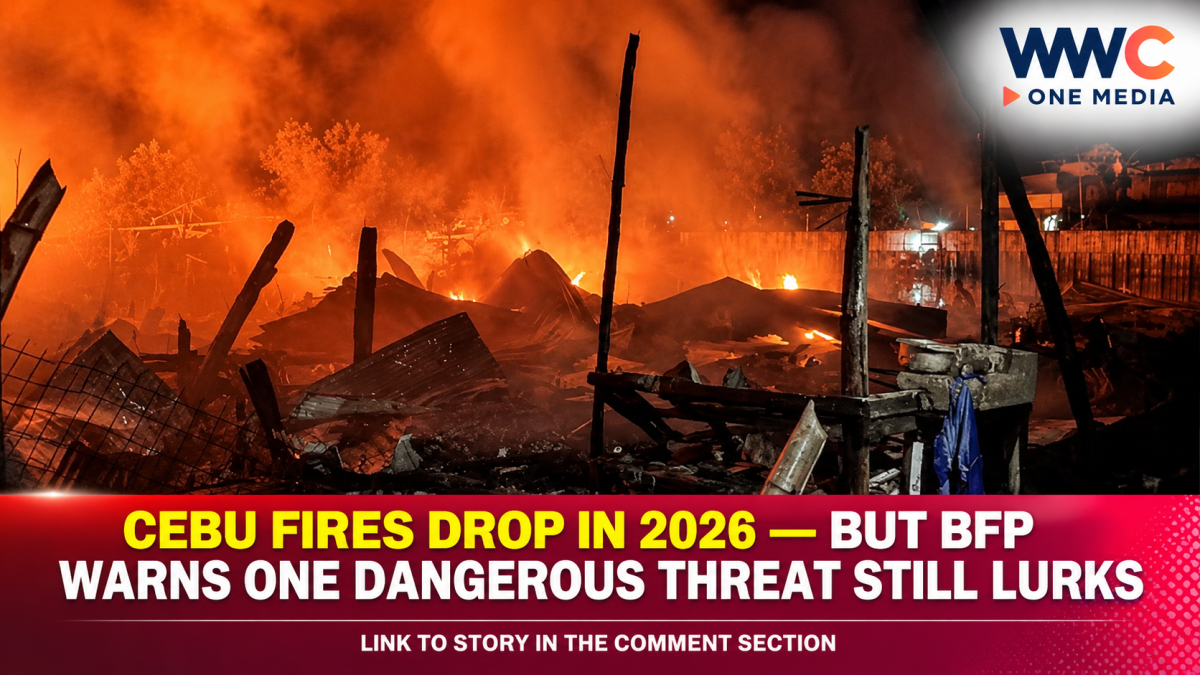 Cebu Fires Drop in 2026 — But BFP Warns One Dangerous Threat Still Lurks