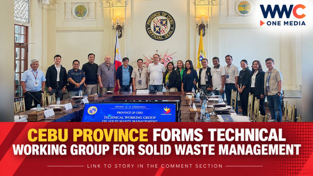 Cebu Province Forms Technical Working Group for Solid Waste Management