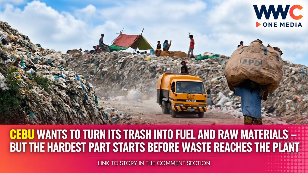 Cebu Wants to Turn Its Trash Into Fuel and Raw Materials — But the Hardest Part Starts Before Waste Reaches the Plant