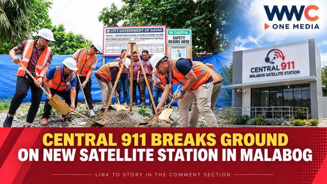 Central 911 Breaks Ground on New Satellite Station in Malabog