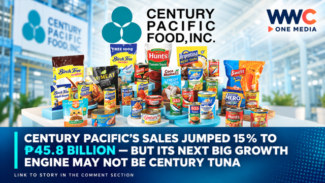 Century Pacific’s Sales Jumped 15% to ₱45.8 Billion — But Its Next Big Growth Engine May Not Be Century Tuna