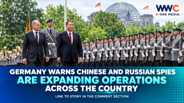 Germany Warns Chinese and Russian Spies Are Expanding Operations Across the Country