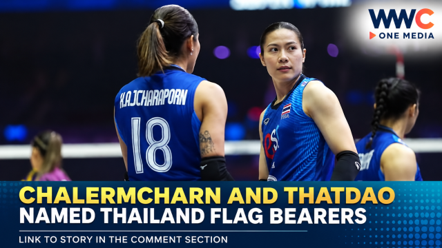 Chalermcharn and Thatdao Named Thailand Flag Bearers