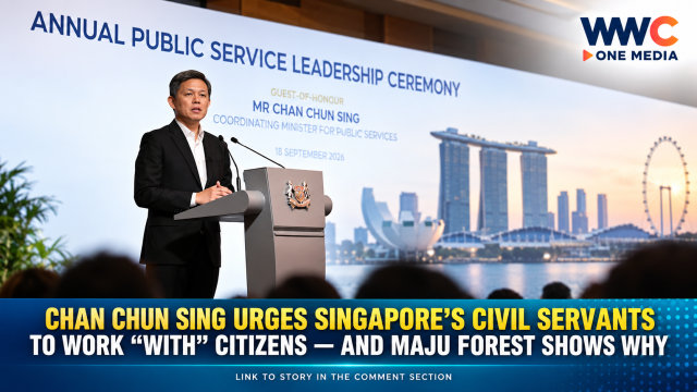 Chan Chun Sing Urges Singapore’s Civil Servants to Work “With” Citizens — And Maju Forest Shows Why
