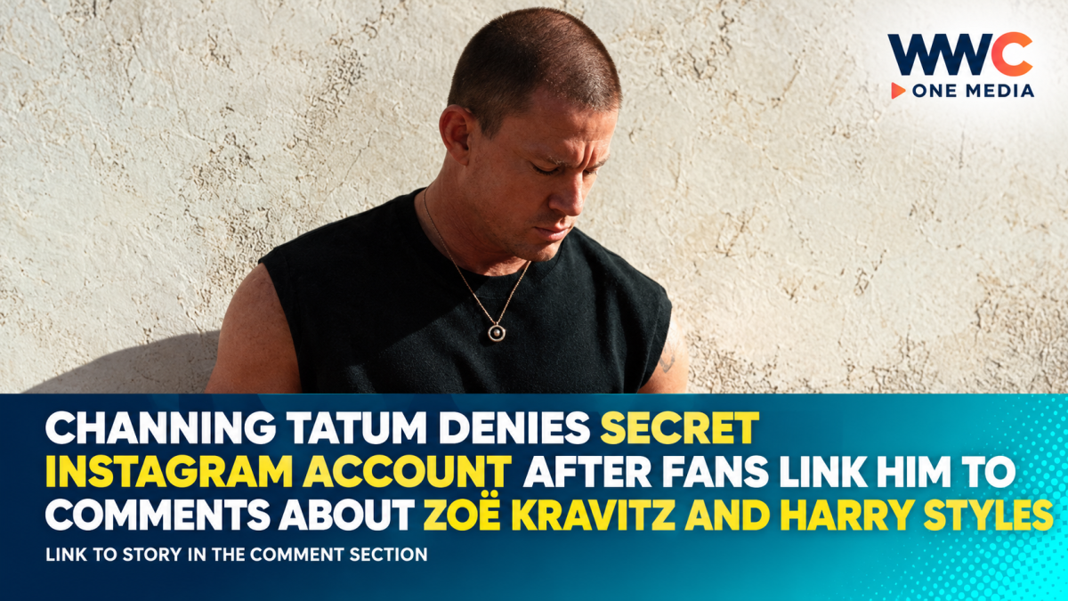 Channing Tatum Denies Secret Instagram Account After Fans Link Him to Comments About Zoë Kravitz and Harry Styles