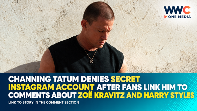 Channing Tatum Denies Secret Instagram Account After Fans Link Him to Comments About Zoë Kravitz and Harry Styles