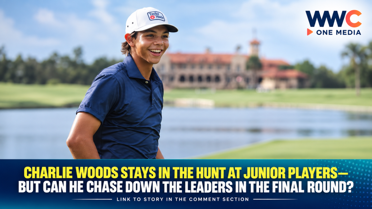 Charlie Woods Stays in the Hunt at Junior Players—But Can He Chase Down the Leaders in the Final Round?