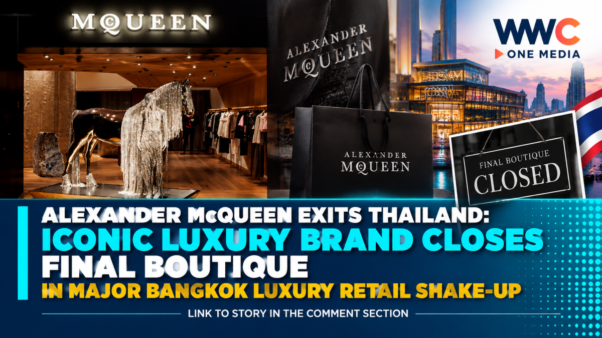 Alexander McQueen Exits Thailand: Iconic Luxury Brand Closes Final Boutique in Major Bangkok Luxury Retail Shake-Up