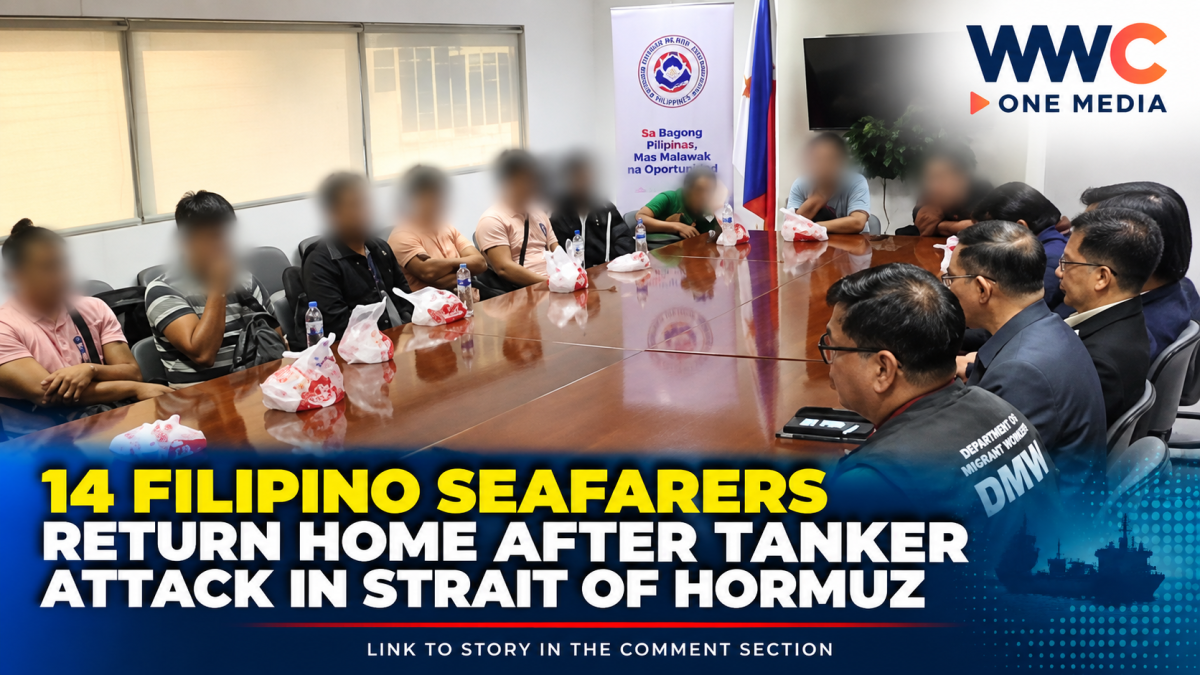 14 Filipino Seafarers Return Home After Tanker Attack in Strait of Hormuz