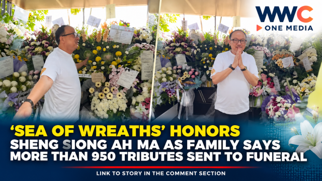 ‘Sea of Wreaths’ Honors Sheng Siong Ah Ma as Family Says More Than 950 Tributes Sent to Funeral