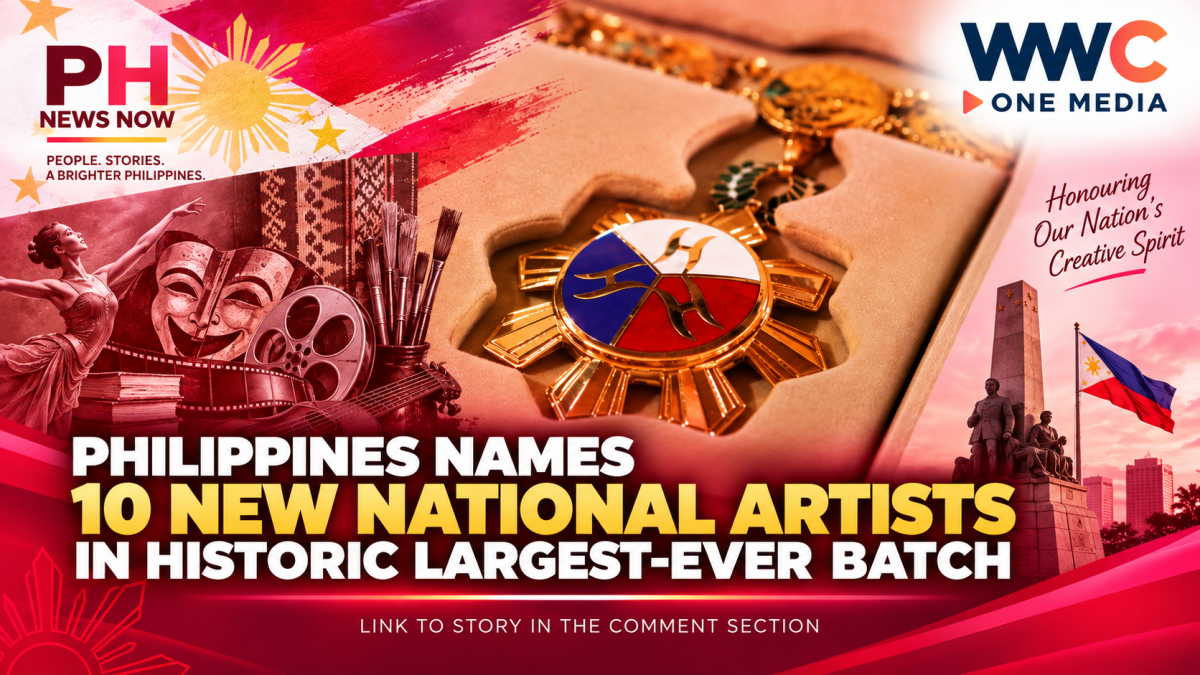 Philippines Names 10 New National Artists in Historic Largest-Ever Batch