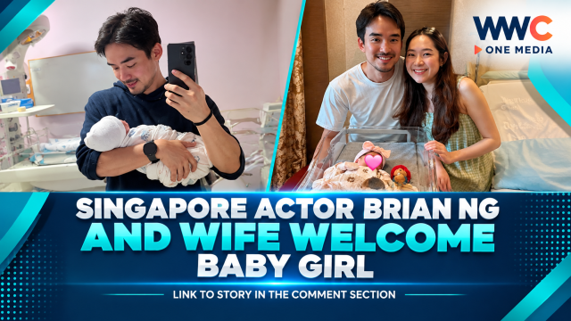 Singapore Actor Brian Ng and Wife Welcome Baby Girl