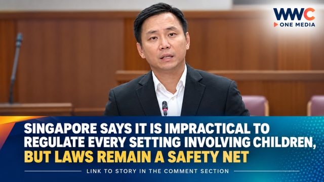 Singapore Says It Is Impractical to Regulate Every Setting Involving Children, But Laws Remain a Safety Net