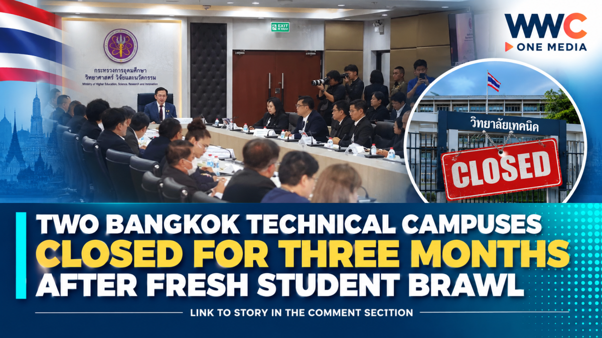 Two Bangkok Technical Campuses Closed for Three Months After Fresh Student Brawl