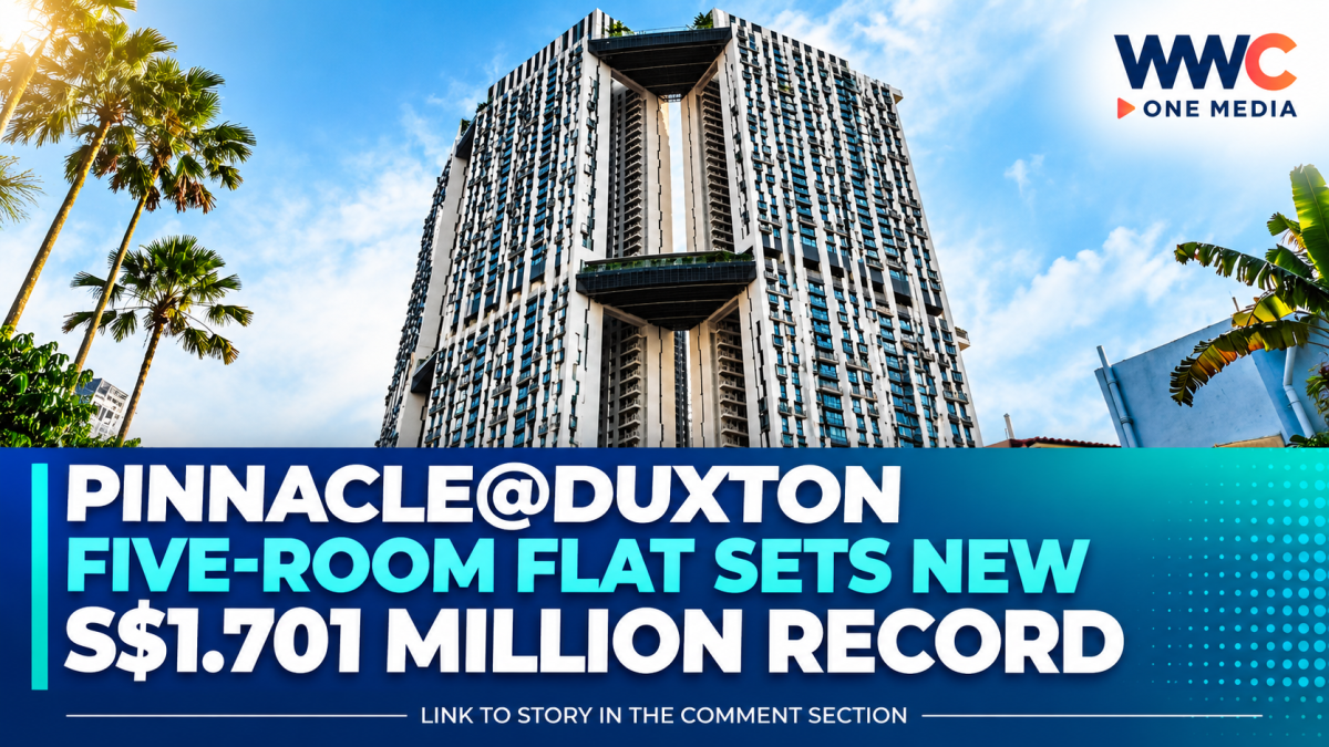 Pinnacle@Duxton Five-Room Flat Sets New S$1.701 Million Record
