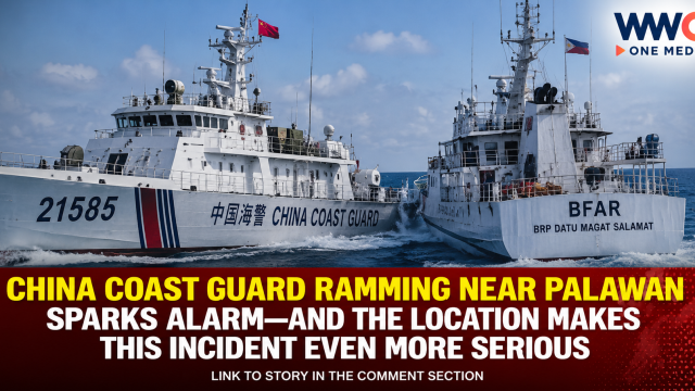 China Coast Guard Ramming Near Palawan Sparks Alarm—And the Location Makes This Incident Even More Serious