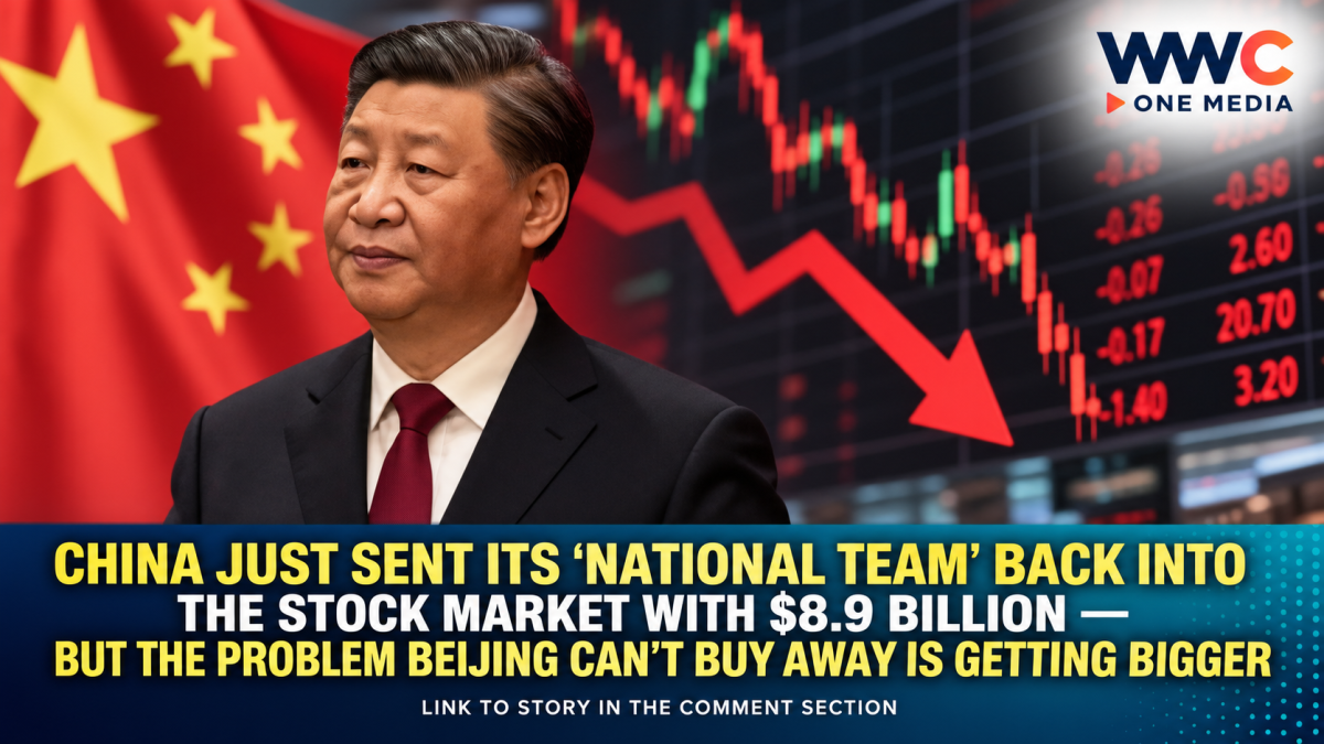 China Just Sent Its ‘National Team’ Back Into the Stock Market With $8.9 Billion — But the Problem Beijing Can’t Buy Away Is Getting Bigger
