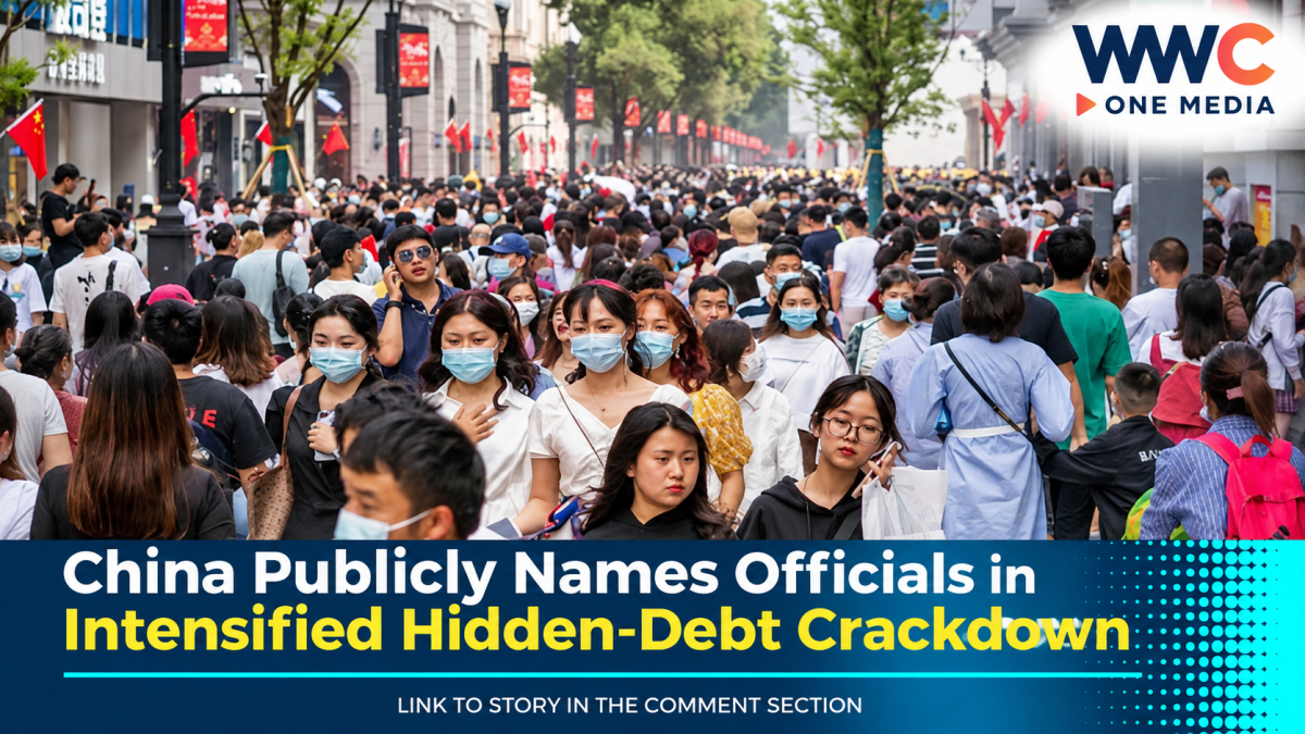 China Publicly Names Officials in Intensified Hidden-Debt Crackdown