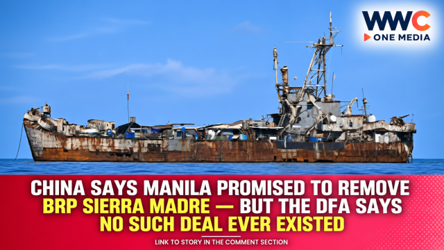 China Says Manila Promised to Remove BRP Sierra Madre — But the DFA Says No Such Deal Ever Existed