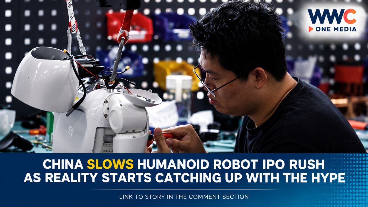 China Slows Humanoid Robot IPO Rush as Reality Starts Catching Up With the Hype
