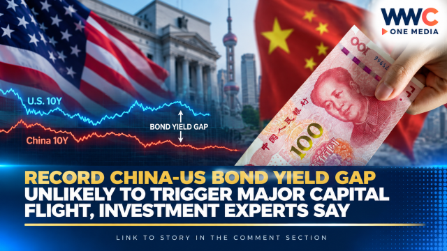 Record China-US Bond Yield Gap Unlikely to Trigger Major Capital Flight, Investment Experts Say