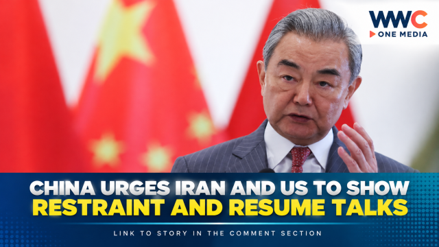 China Urges Iran and US to Show Restraint and Resume Talks