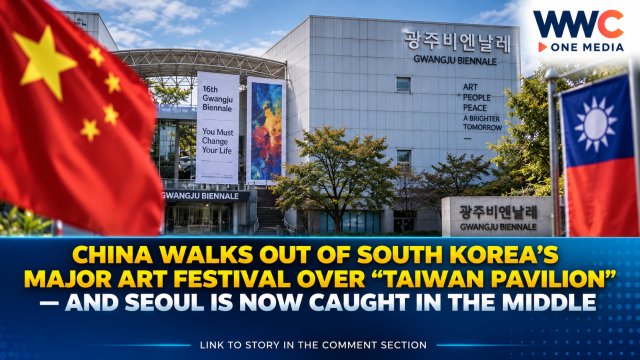 China Walks Out of South Korea’s Major Art Festival Over “Taiwan Pavilion” — And Seoul Is Now Caught in the Middle