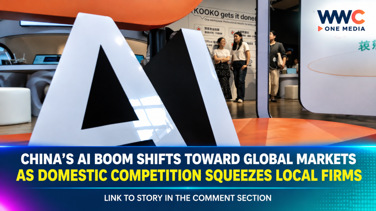 China’s AI Boom Shifts Toward Global Markets as Domestic Competition Squeezes Local Firms