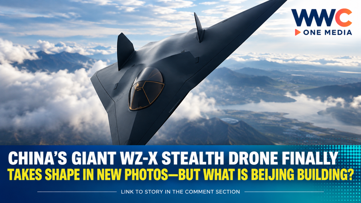 China’s Giant WZ-X Stealth Drone Finally Takes Shape in New Photos—But What Is Beijing Building?