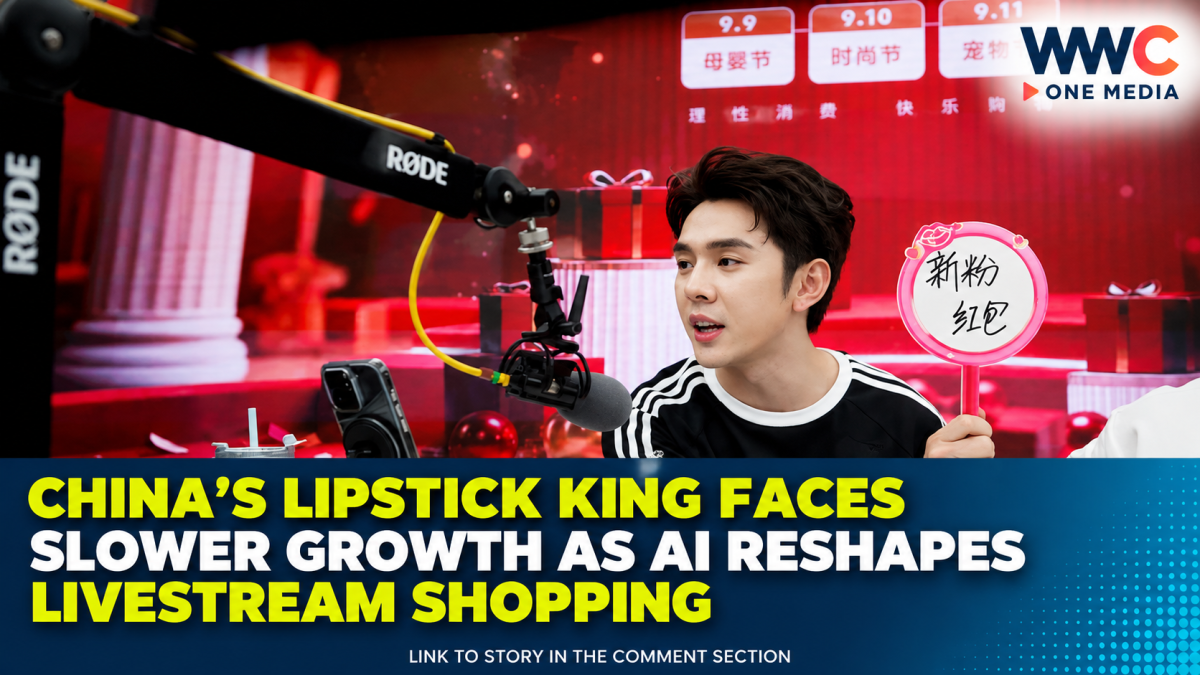 China’s Lipstick King Faces Slower Growth as AI Reshapes Livestream Shopping