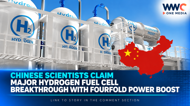 Chinese Scientists Claim Major Hydrogen Fuel Cell Breakthrough With Fourfold Power Boost