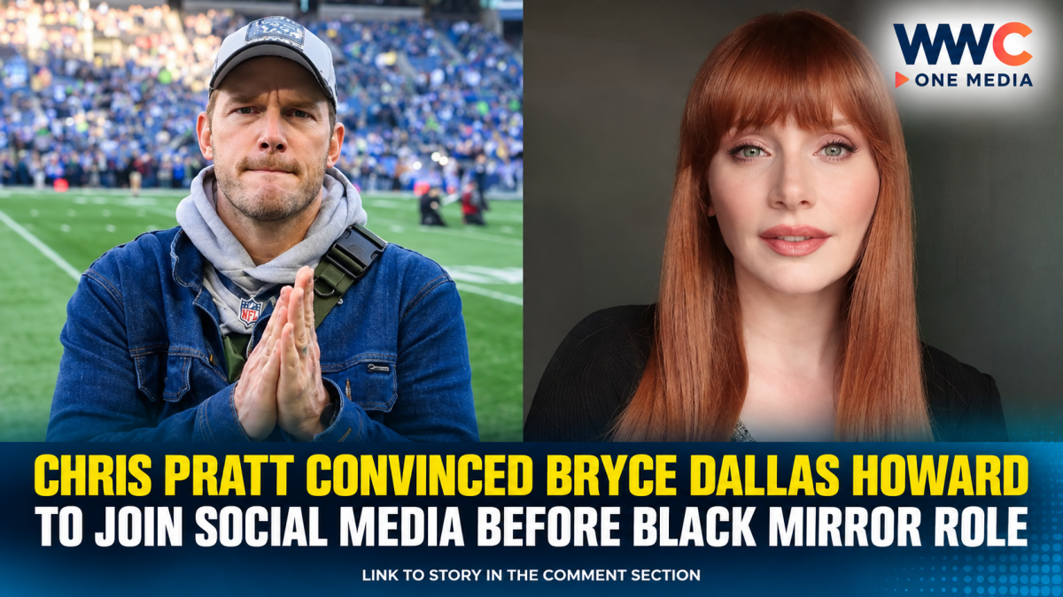 Chris Pratt Convinced Bryce Dallas Howard to Join Social Media Before Black Mirror Role