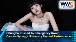Chungha Rushed to Emergency Room, Cancels Kyonggi University Festival Performance