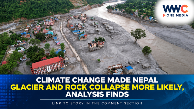 Climate Change Made Nepal Glacier and Rock Collapse More Likely, Analysis Finds