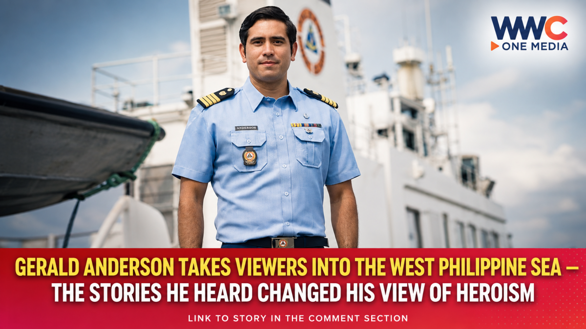 Gerald Anderson Takes Viewers Into The West Philippine Sea — The Stories He Heard Changed His View Of Heroism