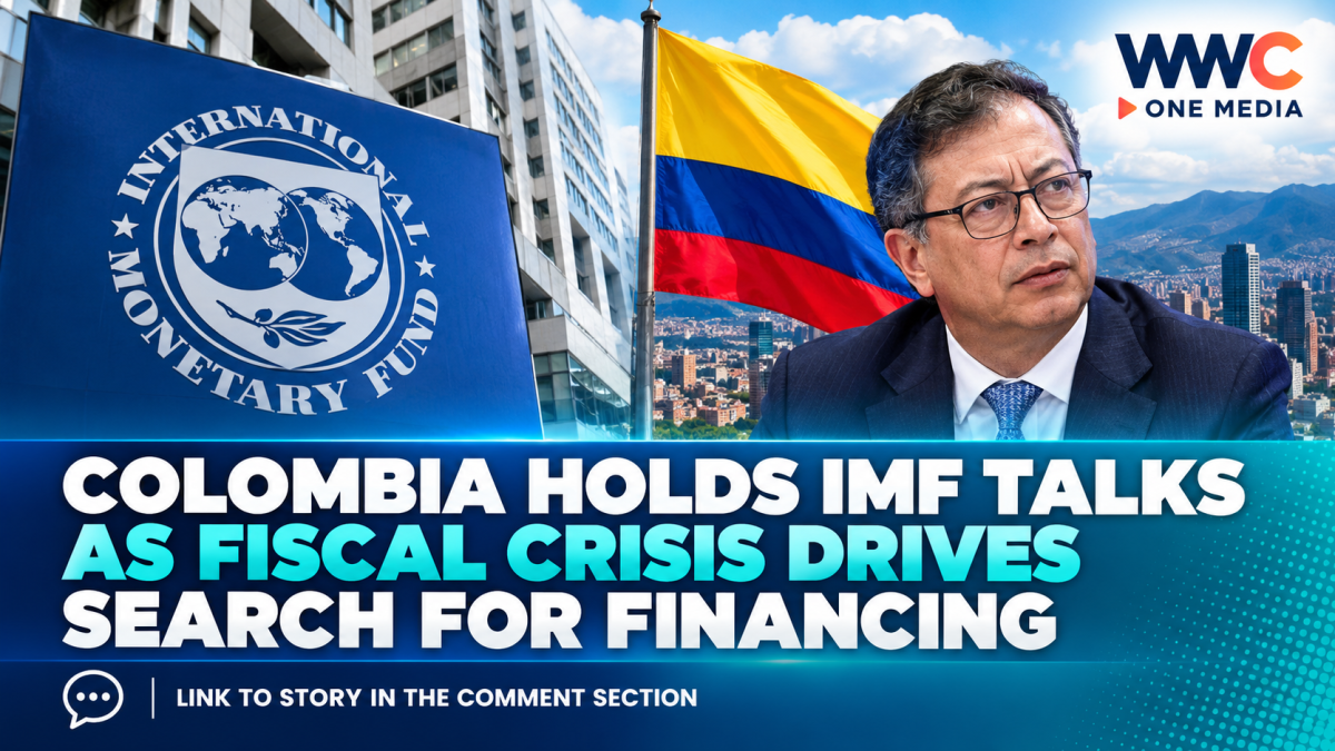 Colombia Holds IMF Talks as Fiscal Crisis Drives Search for Financing