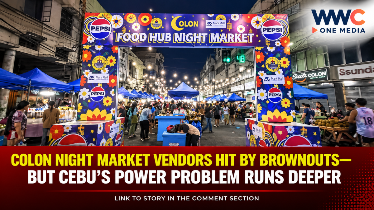 Colon Night Market Vendors Hit by Brownouts—But Cebu’s Power Problem Runs Deeper