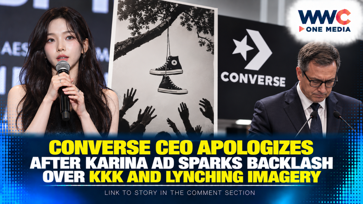 Converse CEO Apologizes After Karina Ad Sparks Backlash Over KKK and Lynching Imagery