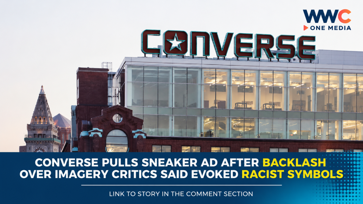 Converse Pulls Sneaker Ad After Backlash Over Imagery Critics Said Evoked Racist Symbols