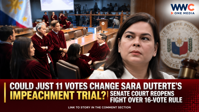 Could Just 11 Votes Change Sara Duterte’s Impeachment Trial? Senate Court Reopens Fight Over 16-Vote Rule