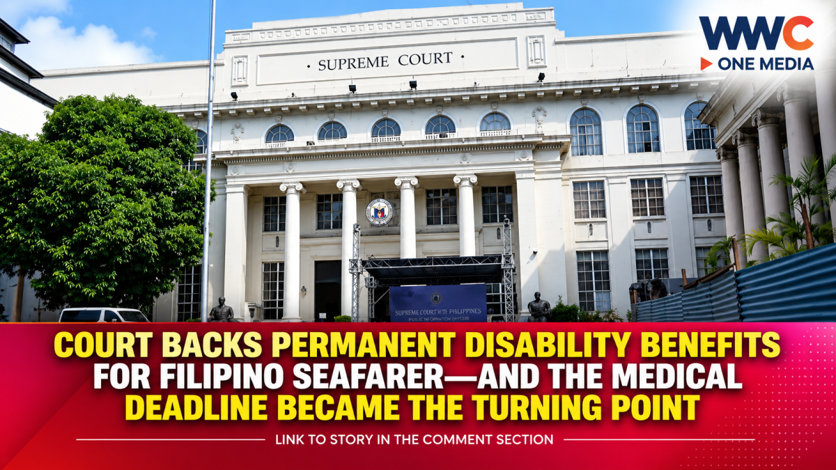 Court Backs Permanent Disability Benefits for Filipino Seafarer—And the Medical Deadline Became the Turning Point